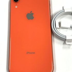 【モバイルBOX】電池92%SIMフリー iPhoneXR 128GB コーラル