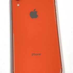 電池100% SIMフリーiPhoneXR 128B コーラル