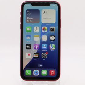 【トーカイモバイル】SIMフリー iPhoneXR 64GB レッド バッテリー状態89%