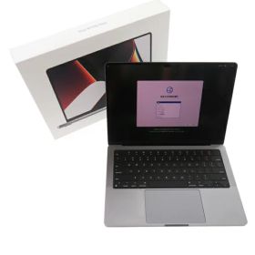 【Apple】【カスタム】アップル『MacBook Pro / 2021 / 14.2inch / M1 Pro / 16GB / 512GB / USキーボード』Z15G001QR(MKGP3J/A) ノートPC 1週間保証【中古】