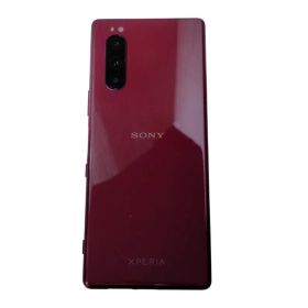 □SONY Xperia5 SOV41 レッド 本体 64G