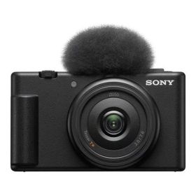 ZV-1F (B) SONY ブラック VLOGCAM [超広角単焦点レンズ一体型カメラ (2010万画素)]