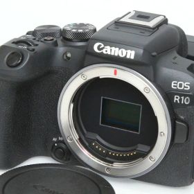 【中古】【美品】キヤノン EOS R10 ボディ（センサー清掃済） CA01-R4310-3Y1A Canon RFマウント APS-C EVF 中古