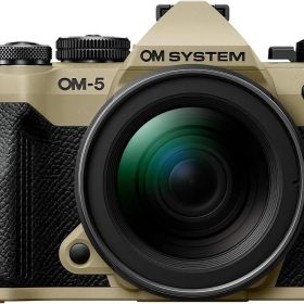 OM SYSTEM（オーエムシステム） OM-5 Mark II 12-45mm F4.0 PRO レンズキット サンドベージュ