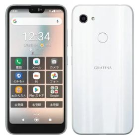 【SIMロック解除済】au GRATINA KYV48 White KYOCERA 当社3ヶ月間保証 中古 イオシス