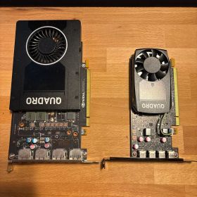 NVIDIA Quadro P2000 P1000 セット マルチモニター用