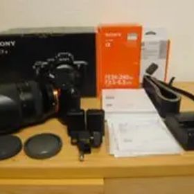 SONY α7R II 24-240mmレンズ ペンタクスレンズ付き