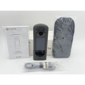 リコー(RICOH)の【極上美品】RICOH THETA X リコー シータ メタリックグレー(コンパクトデジタルカメラ)