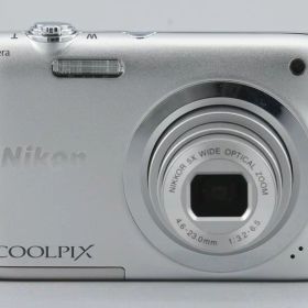 【中古】Nikon ニコン COOLPIX A100 シルバー コンパクトデジタルカメラ