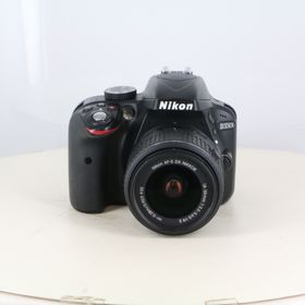 ニコン(Nikon)の【中古】(ニコン) Nikon D3300 18-55VR2 レンズキット ブラック(コンパクトデジタルカメラ)