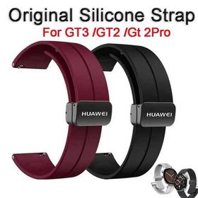 Huawei Watch用磁気シリコンストラップ Huawei Watch g3 4pro gt2 2pro用のオリジナルウォッチバンド 新品