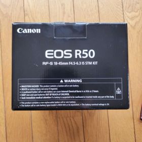 再お値下げ！Canon EOS R50 RF-S 18-45mm STM KIT