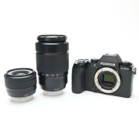 【中古】 《良品》 FUJIFILM X-S10 ダブルズームレンズキット ブラック [ デジタルカメラ ]