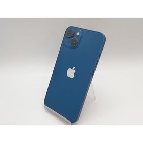 【中古】Apple docomo 【SIMフリー】 iPhone 13 128GB ブルー MLNG3J/A【鹿児島中町】保証期間１ヶ月【ランクC】