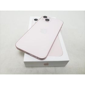 (中古) iPhone13 128GB ピンク /MLNE3J/A 【国内版 SIMFREE】、SIMフリー