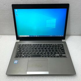【中古】TOSHIBA dynabook R63/J 13.3型1366x768 Core i5-7200U 2.5GHz 8GB SSD256GB Win10 無線LAN内蔵 Bluetooth HDMI VGA 【レビュー記入で保証期間を3ヶ月に延長します。必ず商品到着後1ヶ月保証の期間中にレビューをお願いします】