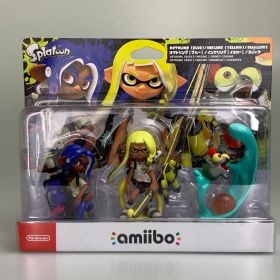 【中古品】 ニンテンドー amiibo トリプルセット[インクリング【イエロー】 オクトリング【ブルー】 コジャケ](スプラトゥーンシリーズ) ゲーム周辺機器 任天堂 フィギュア 【024-260306-em-04-min】