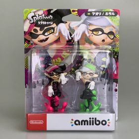 【中古品】 ニンテンドー amiibo シオカラーズセット[アオリ ホタル] (スプラトゥーンシリーズ) ゲーム周辺機器 任天堂 フィギュア 【024-260306-em-08-min】