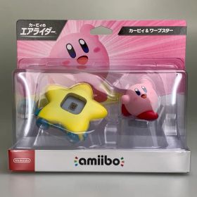 【中古品】 ニンテンドー amiibo カービィのエアライダー カービィ＆ワープスター ゲーム周辺機器 任天堂 フィギュア 【024-260306-em-01-min】