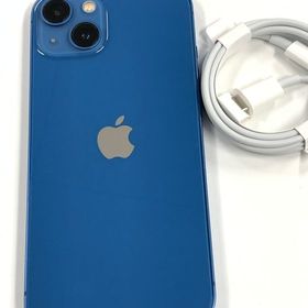 【モバイルBOX】超美品 電池89%SIMフリー iPhone13 128GB ブルー