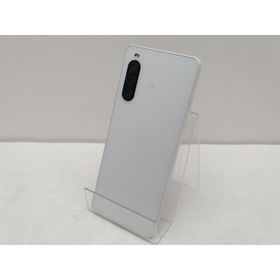 【中古】SONY 楽天モバイル 【SIMフリー】 Xperia 10 V ホワイト 6GB 128GB XQ-DC44【仙台イービーンズ】保証期間１ヶ月【ランクC】