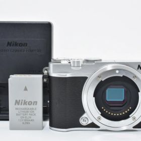 ショット数12239回 Nikon 1 J5 シルバー 充電器付き RYM5171#112