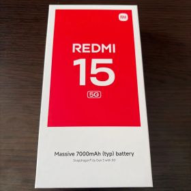 【新品未使用】Xiaomi REDMI 15 5G SoftBank