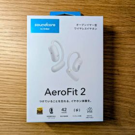 Anker アンカー Soundcore AeroFit 2 A3874N21 [パールホワイト] オープンイヤー 開放型 ワイヤレスイヤホン