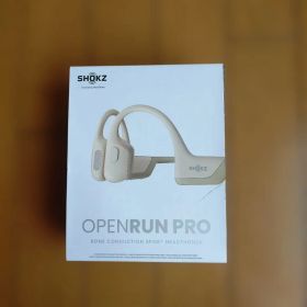 未使用 Shokz 骨伝導イヤホン OpenRun Pro S810 ベージュ