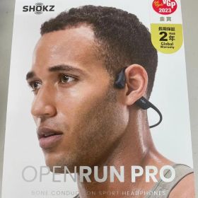 1A22-66885 美品 ショックス スポーツ 骨伝導 イヤホン Shokz OpenRun Pro