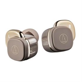 オーディオテクニカ 完全ワイヤレスイヤホン ATH-SQ1TW2NC CA カフェラテ