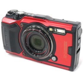 OLYMPUS 防水カメラ STYLUS Tough TG-6 tg-6-r レッド【良い(B)】