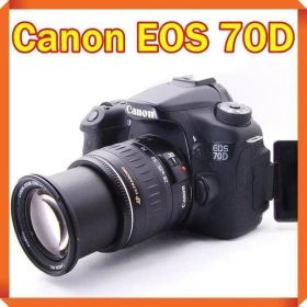 Canon EOS 70D 一眼レフカメラ スマホ転送 近～中望遠対応レンズ