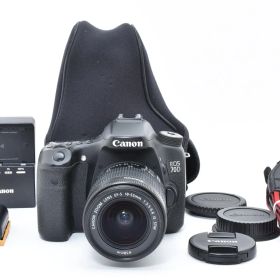 【美品】キヤノン CANON EOS 70D レンズキット デジタルー眼レフカメラ