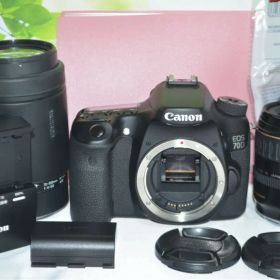 Wi-Fi内蔵★Canon EOS 70D★高画質★動画撮影★おすすめ一眼レフ★