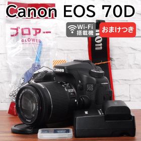 ✨Wi-Fi搭載機 ショット数少✨Canon EOS 70Dレンズセット