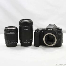 ソフマップ 〔中古品〕 EOS 70D(W) ダブルズームキット (2020万画素／SDXC)【297】