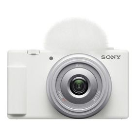 SONY ZV-1F (W) ホワイト VLOGCAM 超広角単焦点レンズ一体型カメラ (2010万画素)