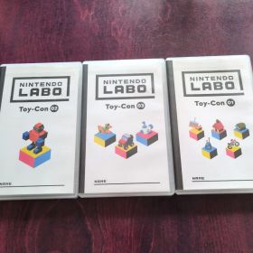Nintendo Laboソフト Toy-Con 01 02 03 セット