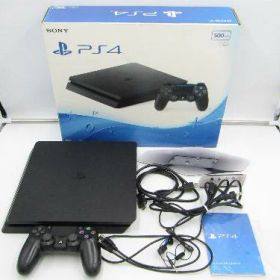 【中古】PlayStation 4 ジェット・ブラック 500GB(CUH-2000AB01)