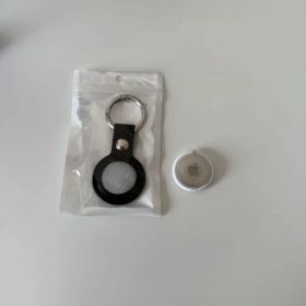 Apple AirTag 1個シリコンキーホルダー 黒付き