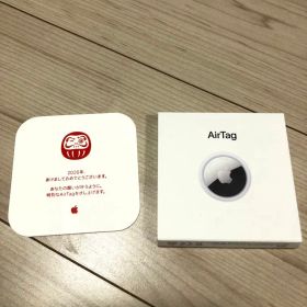 Apple AirTag ダルマデザイン ホワイト