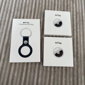 AirTag FineWoven Key Ring ダークグリーン/3点セット