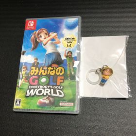 新品 みんなのゴルフワールド 早期購入特典&オリジナルチャーム付き