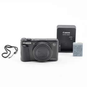 Canon PowerShot SX740 HS ブラック｜光学40倍ズーム コンパクトデジタルカメラ｜4K動画対応・Wi-Fi搭載・旅行／運動会向け キヤノン【中古】