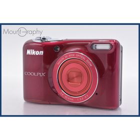 ★極上美品★ ニコン Nikon COOLPIX L30 5x 単三電池仕様 ★完動★同梱無料 #mj7758(コンパクトデジタルカメラ)