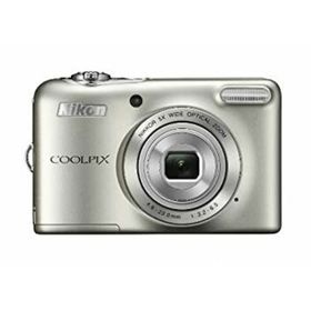 【中古】Nikon デジタルカメラ COOLPIX L30 5倍ズーム 2005万画素 乾電池タイプ シルバー L30SL(コンパクトデジタルカメラ)