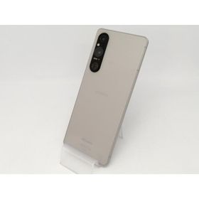【中古】SONY docomo 【SIMフリー】 Xperia 1 V プラチナシルバー 12GB 256GB SO-51D【川越クレアモール】保証期間１ヶ月【ランクC】