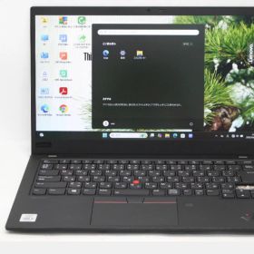 送料無料 あす楽対応 即日発送 訳有 フルHD 14インチ Lenovo ThinkPad X1 Carbon Gen8 Windows11 超高性能 第10世代Core i5-10210U 8GB 爆速NVMe式256GB-SSD カメラ 無線Wi-Fi6 Office付 Win11【ノートパソコン 中古パソコン 中古PC】（Windows10も対応可能 Win10）