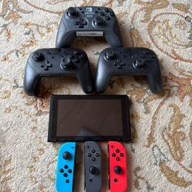 【ジャンク品】Nintendo Switch 本体 ジョイコン 純正プロコン